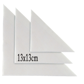 Busta autoadesiva TR 13 - triangolare - PVC - 13 x 13 cm - trasparente - Sei Rota - conf. 10 pezzi