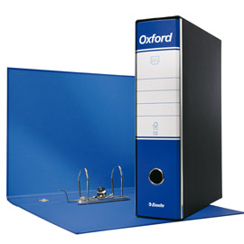 Registratore Oxford G83 - dorso 8 cm - commerciale 23x30 cm - blu - Esselte