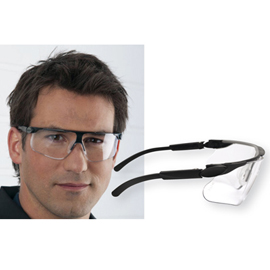 Occhiali di protezione Maxim - policarbonato - montatura nero - lenti trasparente - 3M