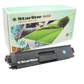 Starline - Toner Compatibile Basic per Brother HL-L8260/8360 Series - Ciano - 4.000 pag
