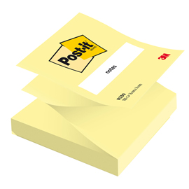 Blocco Post it  Z Notes - R330 - 76 x 76 mm - giallo Canary - 100 fogli - Post it
