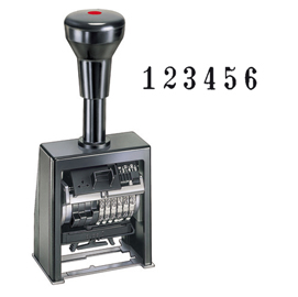 Timbro Numeratore Reiner B6K - autoinchiostrante - automatico - 6 colonne 4