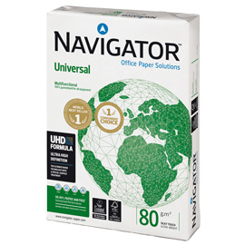 Carta Universal - A4 - 80 gr - bianco - Navigator - conf. 500 fogli