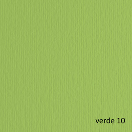 Cartoncino Elle Erre - 70x100cm - 220gr - verde pisello 110 - Fabriano - blister 10 fogli