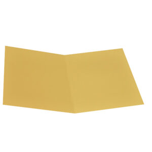 Cartelline semplici - senza stampa - cartoncino Manilla 145 gr - 25x34 cm - giallo - Cartotecnica del Garda - conf. 100 pezzi
