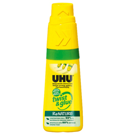 Attaccatutto TwistGlue ReNature - 35 ml - senza solventi - bianco - UHU