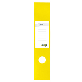 Copridorso CDR - PVC adesivo - giallo - 7x34