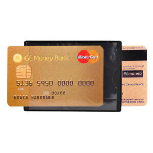 Portadocumenti RFID Hidentity  Duo per bancomat /carta di credito - PVC - 8