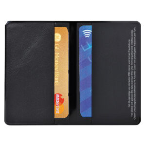 Portadocumenti RFID Hidentity  Doppio per bancomat/carta di credito - PVC - 9