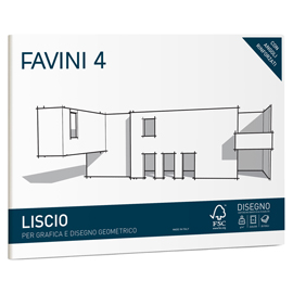 Album Favini 4 - 24x33cm - 220gr - 20 fogli - liscio - Favini