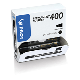 Marcatore Permanente Markers 400 - punta scalpello 4