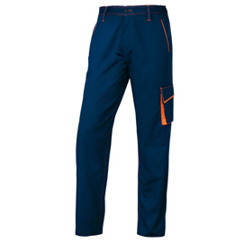 Pantalone da lavoro Panostyle   M6PAN - sargia/poliestere/cotone - taglia XXL - blu/arancio - Deltaplus