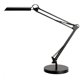 Lampada da tavolo Swingo - a led - con base e morsetto - 44 x 34