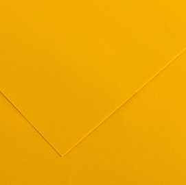Foglio Colorline - 70x100 cm - 220 gr - giallo oro - Canson