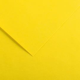 Foglio Colorline - 70x100 cm - 220 gr - giallo canarino - Canson