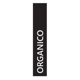 Etichetta adesiva raccolta differenziata - con stampa ''ORGANICO'' - 50 x 200 mm - vinile - bianco opaco - Medial International