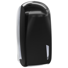 Dispenser per carta igienica interfogliata Skin Carbon - piegata a V e Z - 32