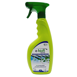 Detergente vetri e multiuso Ebiol - trigger 750 ml - Livrex