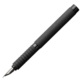 Penna stilografica Essentio - punta M - fusto nero - Faber-Castell