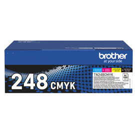 Brother originale - Value Pack Toner - BK/C/M/Y - TN248VAL - 1.000 pag