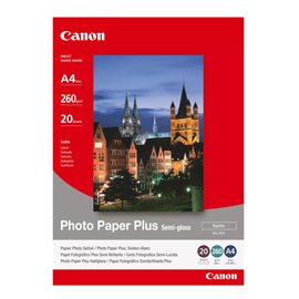 Canon - Canon Carta fotografica Plus Semi-Gloss SG-201 - A4 - 20 Fogli - 1686B021