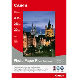 Canon - Carta fotografica Plus Semi-Gloss SG-201 - A3+ - 20 Fogli - 1686B032