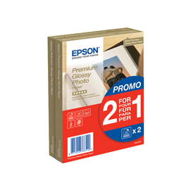 Epson - Premium Glossy Photo Paper - 10x15cm - 2x 40 Fogli - C13S042167
