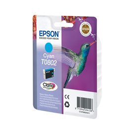 Epson - Cartuccia ink - Ciano Photo - T0802 - C13T08024011  - 7
