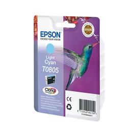 Epson - Cartuccia ink - Ciano chiaro - T0805 - C13T08054011  - 7