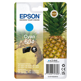 Epson - Cartuccia - Ciano - 604 - C13T10G24010 - 2