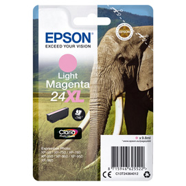 Epson - Cartuccia ink - 24XL - Magenta chiaro - C13T24364012 - 9