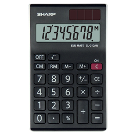 Sharp - Calcolatrice da tavolo EL310ANWH