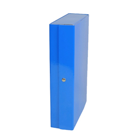 Scatola progetto Glossy - dorso 8 cm - azzurro - Starline