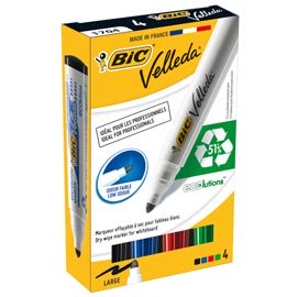 Marcatori Whiteboard Marker Velleda 1701 Recycled BIC - punta tonda 1