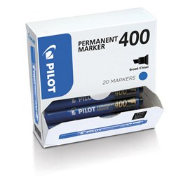 Marcatore Permanente Markers 400 - punta scalpello 4