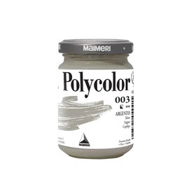 Colore vinilico Polycolor - 140 ml - argento - Maimeri