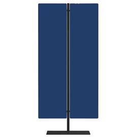 Piantana Moody - a 2 pannelli - H 160 cm - blu - Artexport