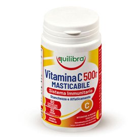 Integratore masticabile Vitamina C 500MG - sistema immunitario - 60 compresse (1