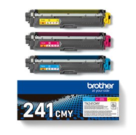 Brother - Bundle di 3 Toner - C/M/Y - TN241CMY - 1.400 pag