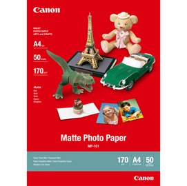Canon - Carta fotografica Matte MP-101 - A4 - 50 Fogli - 7981A005