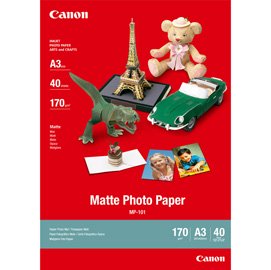 Canon - Carta fotografica Matte MP-101 - A3 - 40 Fogli - 7981A008