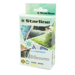 Starline - Cartuccia Ink compatibile per Epson 202XL - Giallo - 13ml