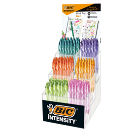 Penna a sfera a scatto Intensity Gel Quick Dry - punta 0