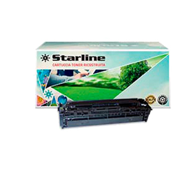 Starline - Toner Ricostruito - per HP 128A- Nero - CE320A - 2.000 pag