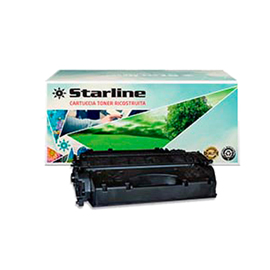 Starline - Toner Ricostruito - per HP 05X - Nero - CE505X - 6.500 pag