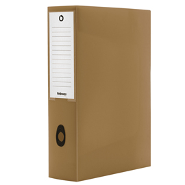 Scatola progetto Plus HOLOS - 25 x 35 cm - dorso 8 cm - marrone - Fellowes
