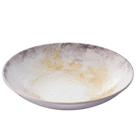 Piatto fondo Linea Galassia - diametro 24 x 5 cm - melamina - Leone