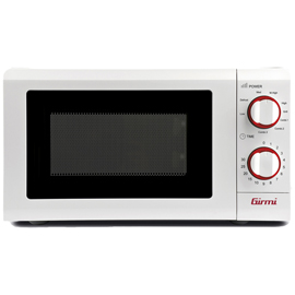 Forno a microonde - con cottura combinata - 20 L - bianco/rosso - Girmi