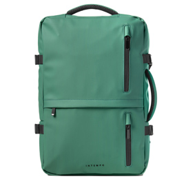 Zaino Travel Backpack Drop2Go - 30 x 15 x 45 cm - gomma - verde - In Tempo