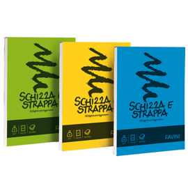 Blocco Schizza & Strappa - A6 - 105 x 148mm - 50gr - 150 fogli - Favini